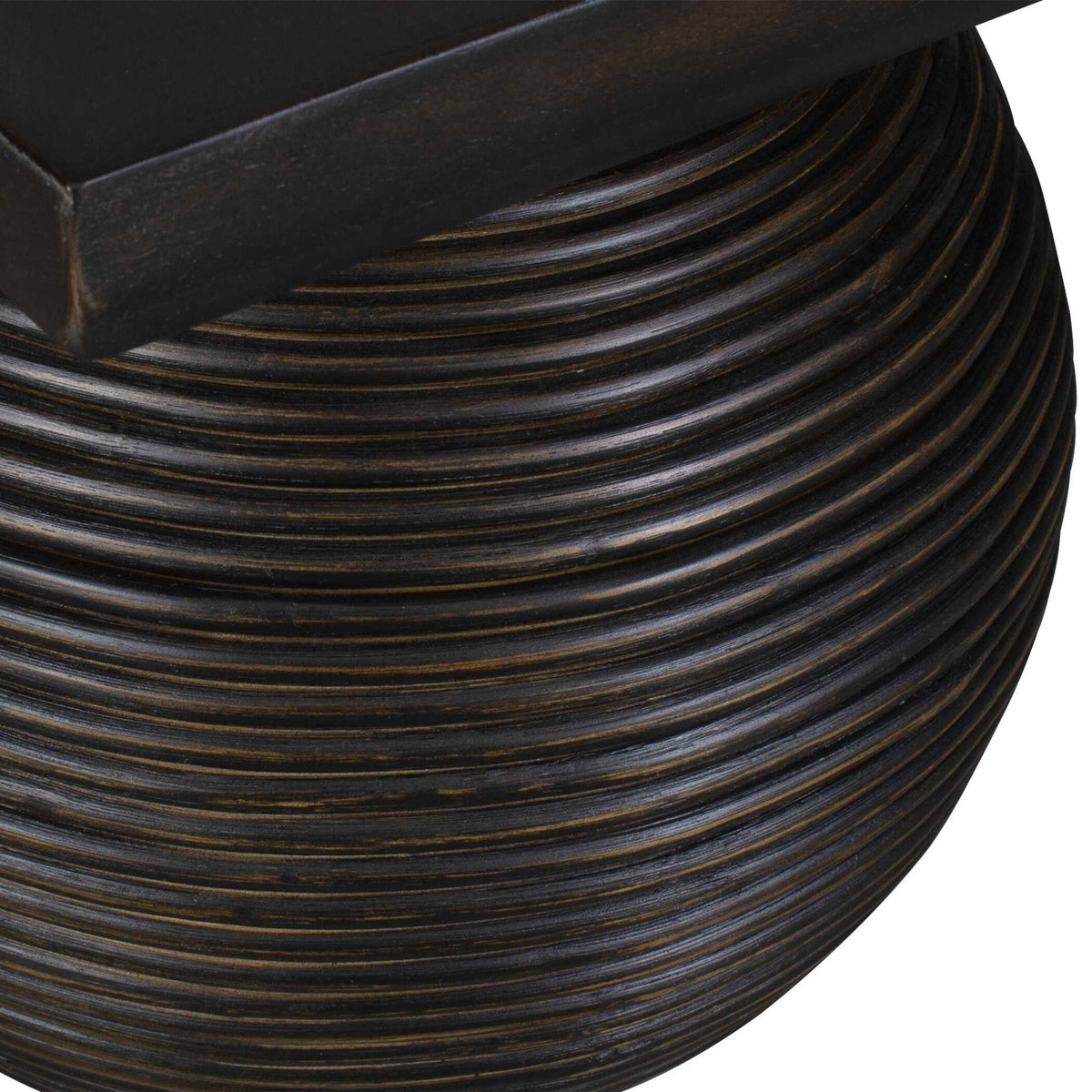 Kasson Sphere Leg Coffee Table - Black by Uttermost - View 5