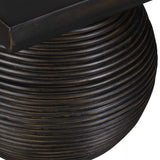 Kasson Sphere Leg Coffee Table - Black by Uttermost - View 5