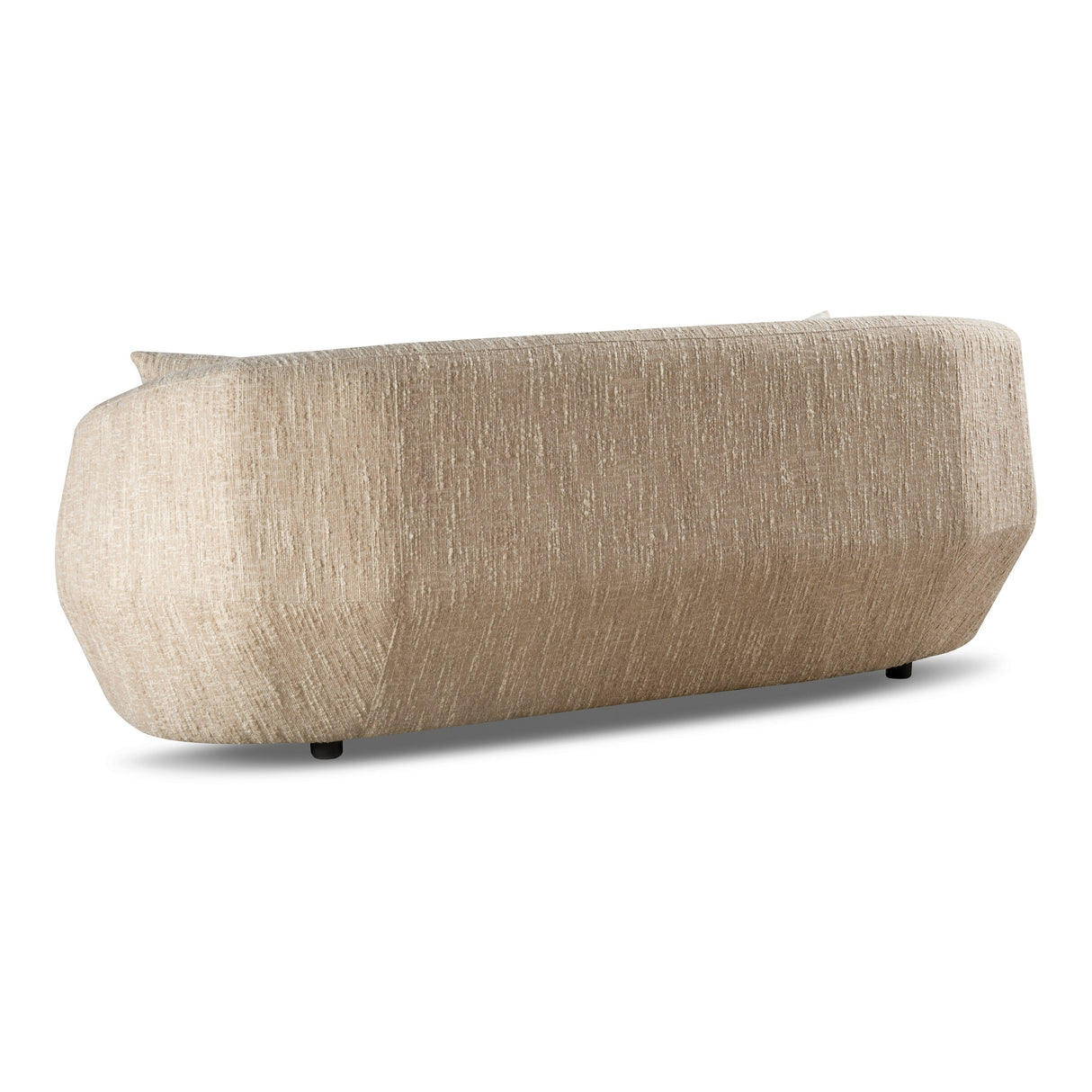 Belinda - Modern Beige Fabric 3-Seat Sofa - View Image 1