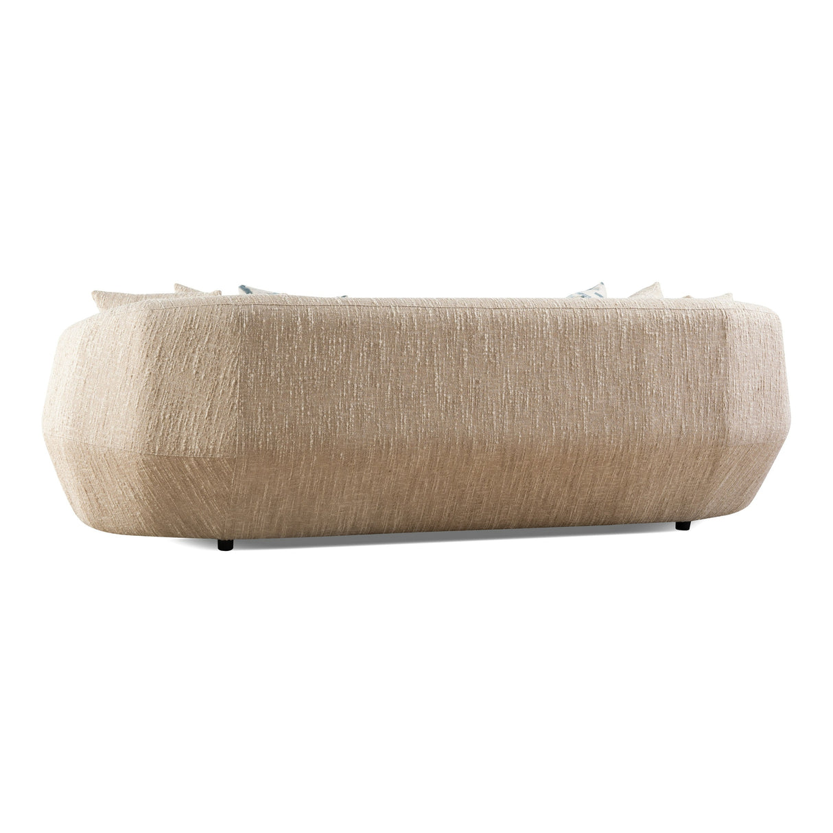 Belinda - Modern Beige Fabric 4-Seat Sofa - View Image 1