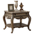 Acme - Ragenardus End Table 86032 Vintage Oak Finish
