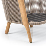 Cayman - Outdoor Beige + Teak Sofa Set - View Image 1