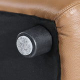 Stuart Contemporary Brown Leather Left-Facing Chaise Sectional Sofa – VIG Furniture