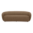 Omaha - Modern Tan Leather Sofa - View Image 1