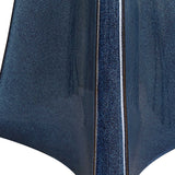 Teramo Scalloped Ceramic Table Lamp - Blue / White by Uttermost - View 7