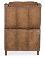 Carrington Power Recliner With Power Headrest - Light Brown by Hooker Furniture - View 4