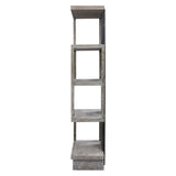 Nicasia Modern Etagere - Silver / Dark Gray by Uttermost - View 5