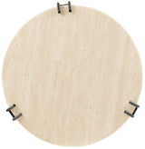 Driftwood Metal Spot Table Beige / Gray - Beige / Dark Gray by Hooker Furniture - View 5