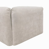 Gene - Modern Light Grey Fabric Modular Sectional Sofa-4-Piece Sectional - View Image 1