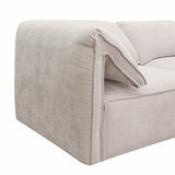 Gene - Modern Light Grey Fabric Modular Sectional Sofa-5-Piece Sectional - View Image 1