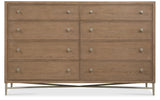 Sonnet Eight-Drawer Dresser - Dark Gray / Light Brown by Hooker Furniture - View 6