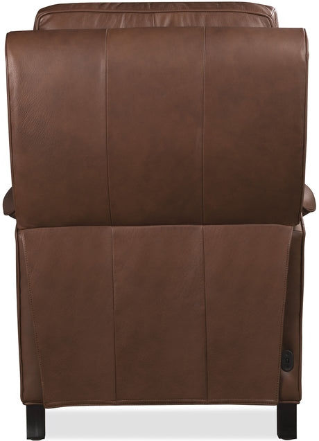 Wrenn Power Recliner With Power Headrest - Dark Brown by Hooker Furniture - View 2