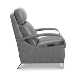 Andes Power Recliner With Power Headrest - Dark Gray by Hooker Furniture - View 5