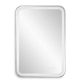 Crofton Lighted Large Mirror - Black by Uttermost - View 1