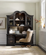 Lynn Executive Swivel Tilt Chair - Light Brown by Hooker Furniture - View 4