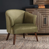 Conroy Accent Chair Olive - Green / Dark Brown by Uttermost - View 2