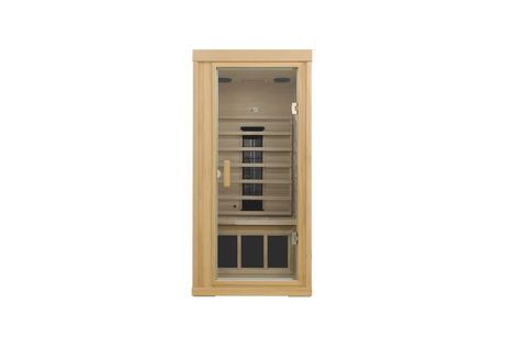 Mini Hemlock Home Low EMF Far Infrared Sauna - sold by Home Elegance USA