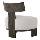 Finlay Dark Walnut Accent Chair - Dark Brown by Uttermost - View 6