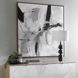 Looping Eternity Framed Abstract Art - Gray by Uttermost - View 3