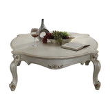 Acme - Picardy Coffee Table 86880 Antique Pearl Finish