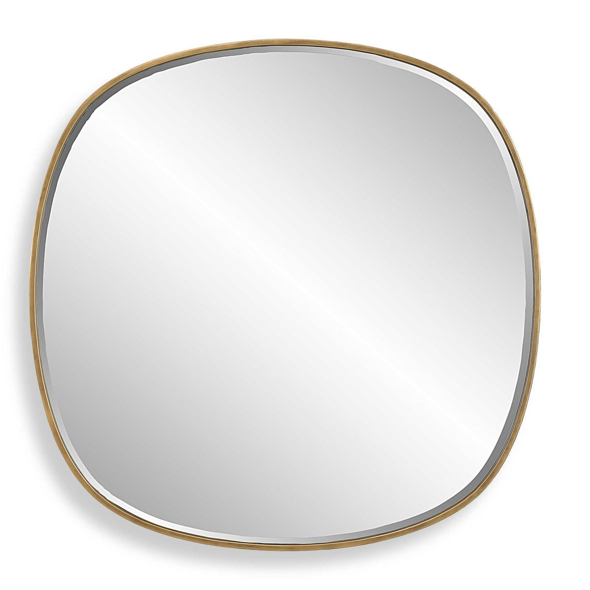 Webster Mirror - Gold by Uttermost - View 1