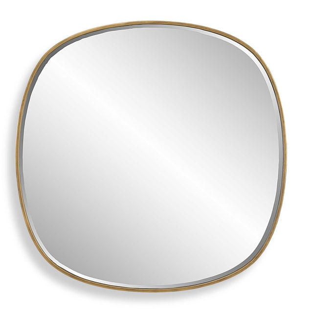 Webster Mirror - Gold by Uttermost - View 1