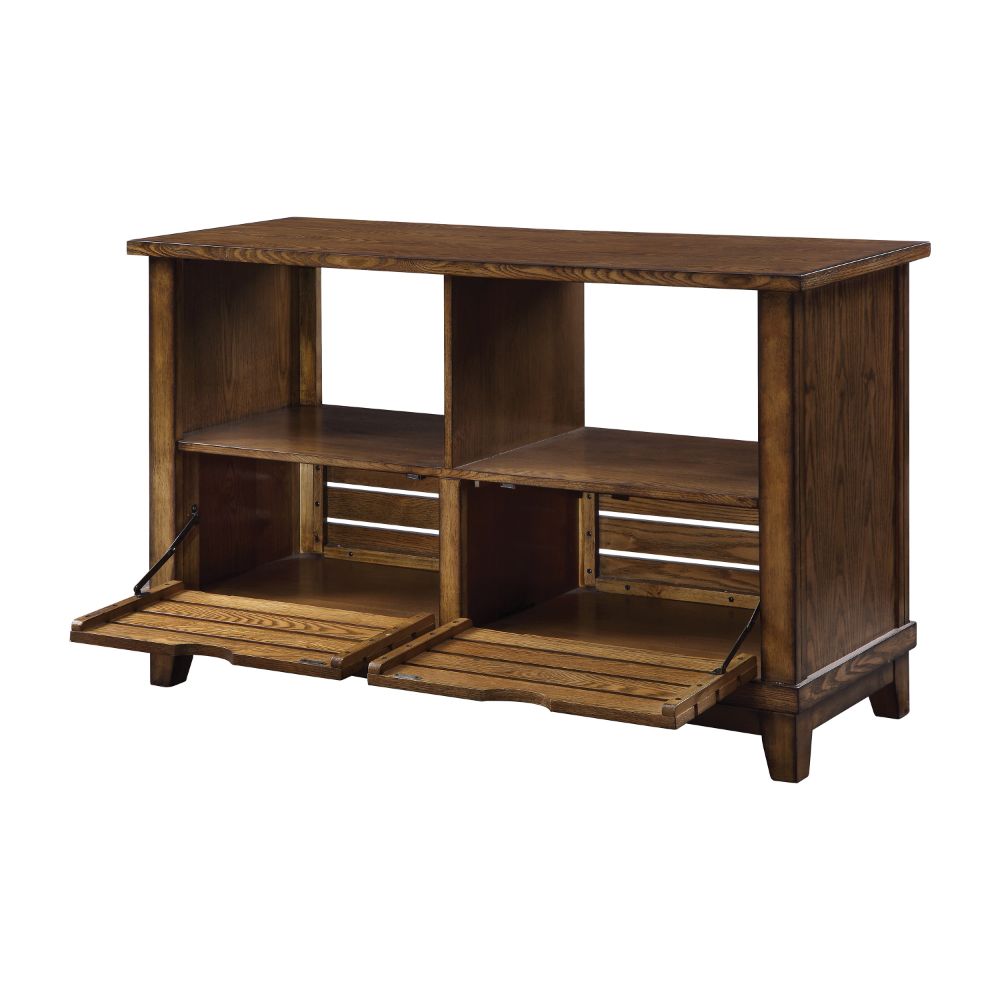 Acme - Gabriella Sofa Table 86938 Oak Finish