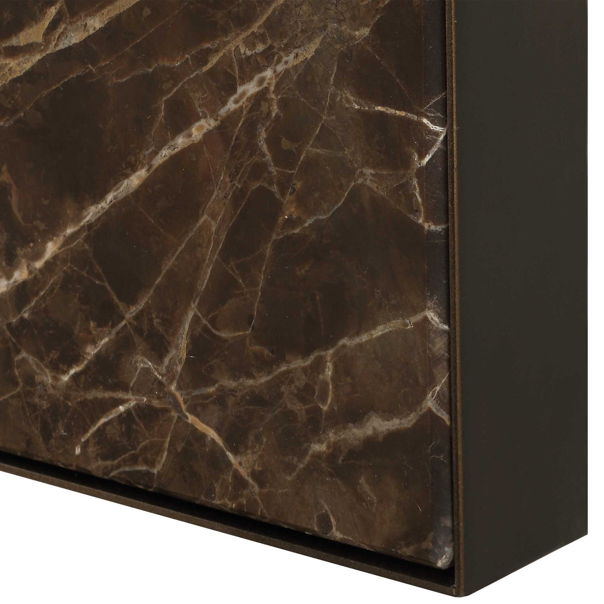 Hanover Marble Arch Mirror Bronze / Brown - Dark Brown by Uttermost - View 5