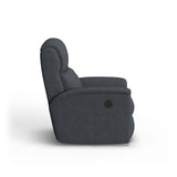 Luna Transitional Fabric Power Rocking Recliner | Flexsteel