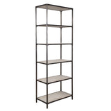 Baldwin Industrial Etagere - Black by Uttermost - View 3