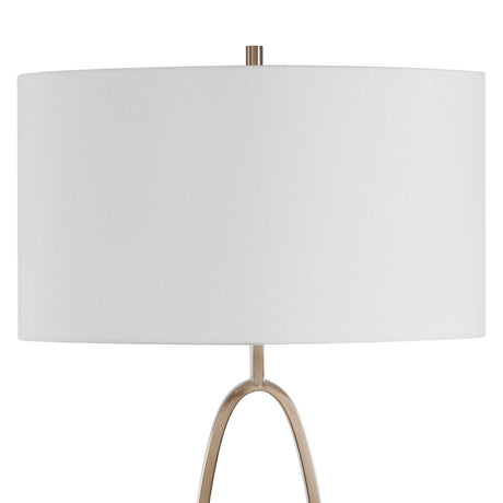 Tordin Geometric Floor Lamp - Gold by Uttermost - View 7
