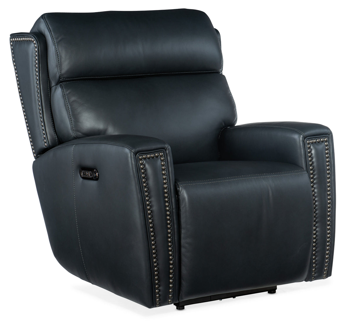 Ruthe Zero Gravity Power Recliner With Power Headrest - Blue by Hooker Furniture - View 1