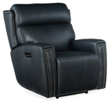 Ruthe Zero Gravity Power Recliner With Power Headrest - Blue by Hooker Furniture - View 1