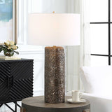 Malaga Brass Table Lamp - Bronze by Uttermost - View 2