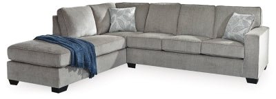 Ashley Alloy Altari 87214S4 2 - Piece Sleeper Sectional with Chaise - Chenille | Home Elegance USA