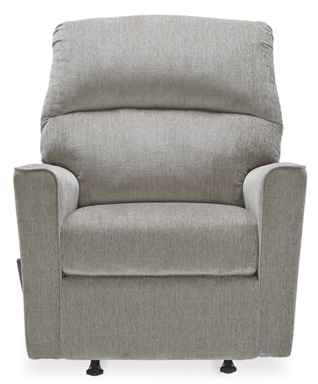 Ashley Alloy Altari Rocker Recliner - Chenille | Home Elegance USA