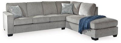 Ashley Alloy Altari 87214S3 2 - Piece Sleeper Sectional with Chaise - Chenille | Home Elegance USA