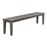 Forsyth Outdoor Bench - Dark Gray by Uttermost - View 4