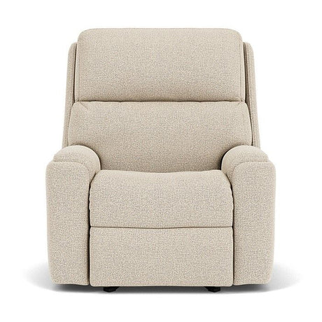Rio Transitional Fabric Power Recliner With Power Headrest | Flexsteel