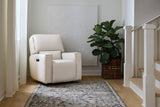Miles Zero Gravity Power Recliner With Power Headrest - White by Hooker Furniture - View 3