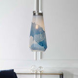 Windswept 1 Light Mini Pendant Blue & White - Blue / Silver by Uttermost - View 2