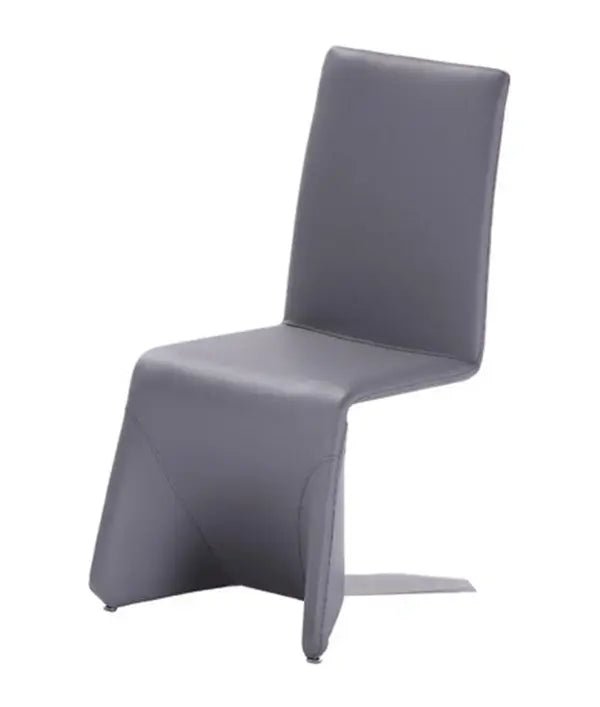 878 Contemporary Grey Leatherette Dining Chair (Set Of 2) Vgvcb878 - Gry | VIG | Home Elegance USA