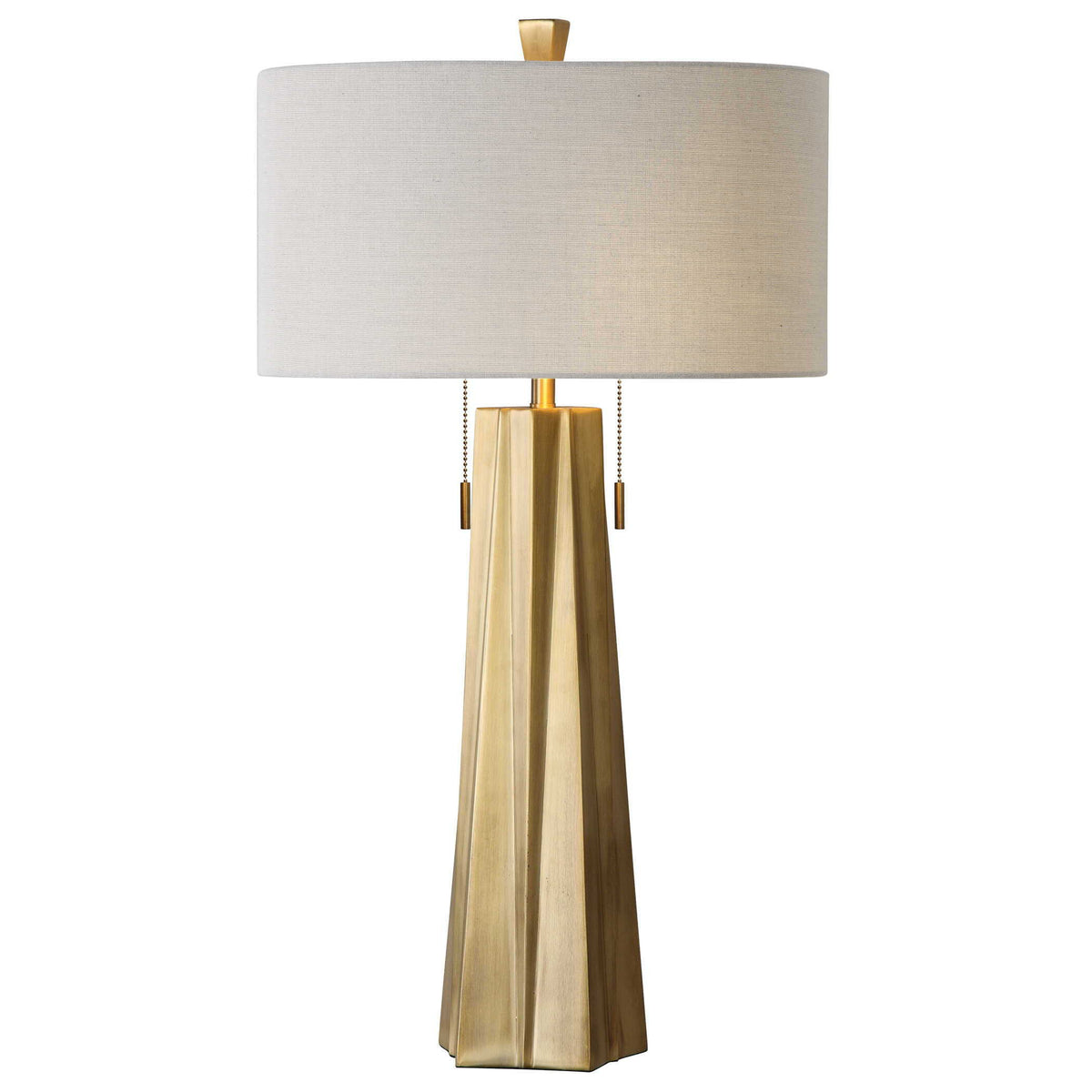 Maris Table Lamp - Gold / Beige by Uttermost - View 1