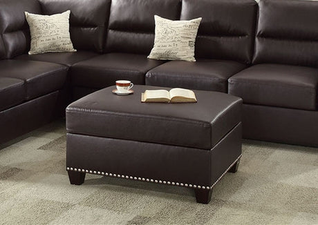 3-PC SECTIONAL in Espresso - sold by Home Elegance USA