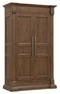 Driftwood Wardrobe Worn Saddle - Dark Brown by Hooker Furniture - View 1