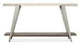 Commerce And Market Boomerang Console Table - White / Dark Brown by Hooker Furniture - View 4