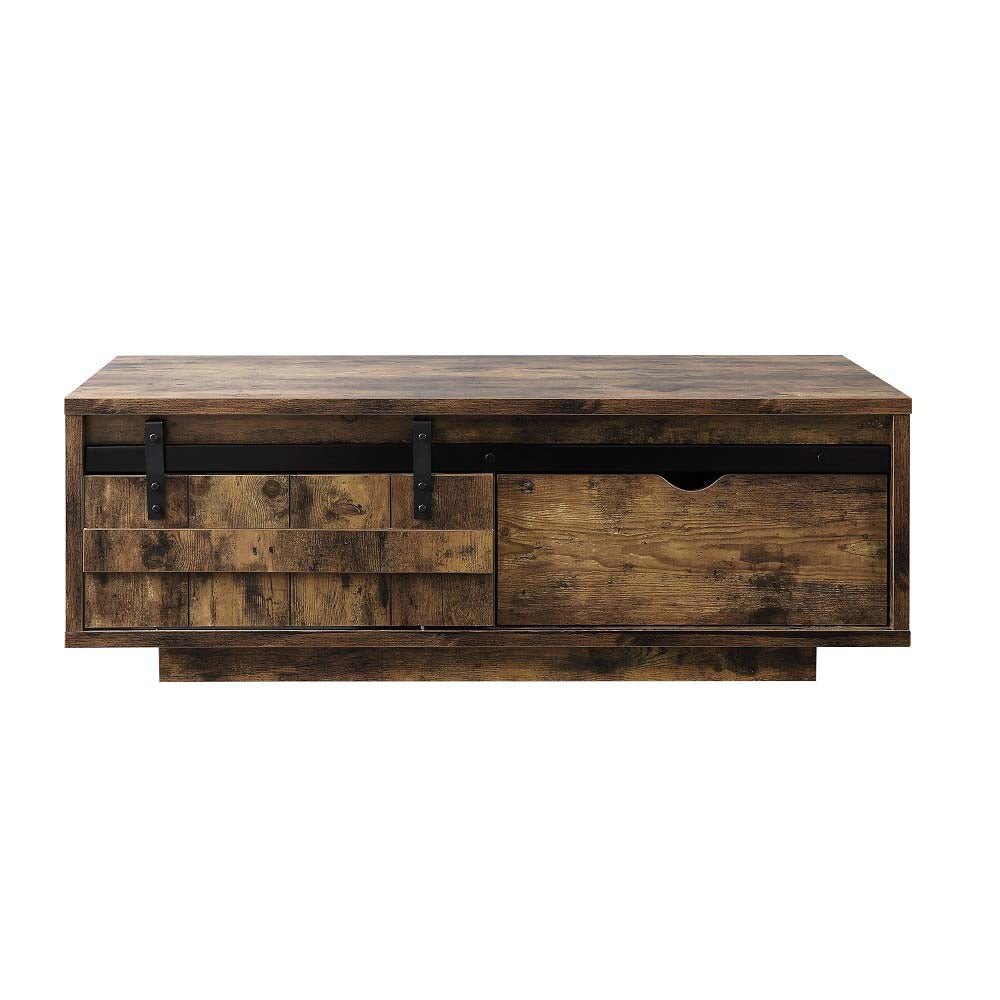 Bellarosa Coffee Table (Same Lv01442) 88040 Rustic Oak Finish | Acme - 88040 - Home Elegance USA - 2