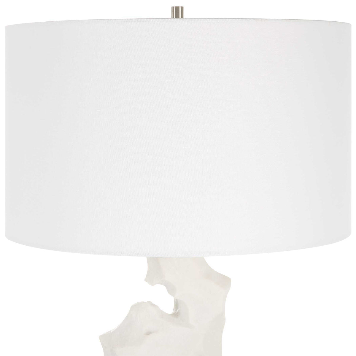 Remnant White Marble Table Lamp by Uttermost - View 6