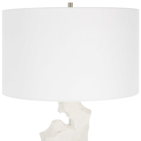 Remnant White Marble Table Lamp by Uttermost - View 6