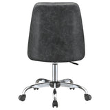 Althea Upholstered Tufted Back Office Chair Grey and Chrome | Coaster | Home Elegance USA